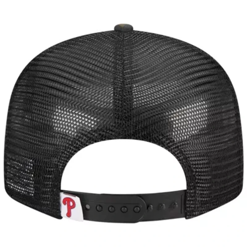 MLB Philadelphia Phillies Woodland Trucker 9FIFTY Snapback Hat