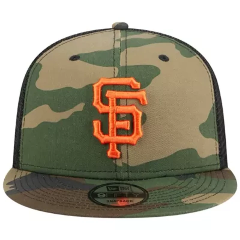 MLB San Francisco Giants Woodland Trucker 9FIFTY Snapback Hat
