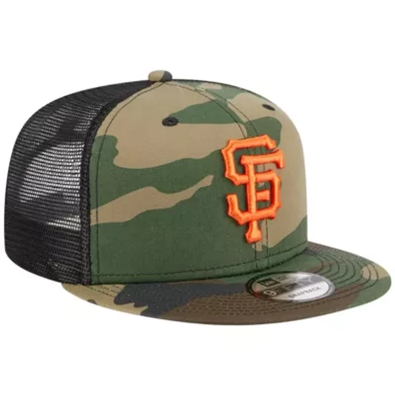 MLB San Francisco Giants Woodland Trucker 9FIFTY Snapback Hat