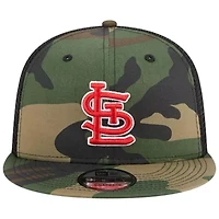 MLB St. Louis Cardinals Woodland Trucker 9FIFTY Snapback Hat
