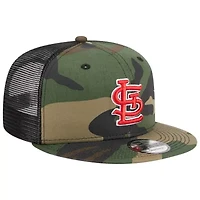 MLB St. Louis Cardinals Woodland Trucker 9FIFTY Snapback Hat