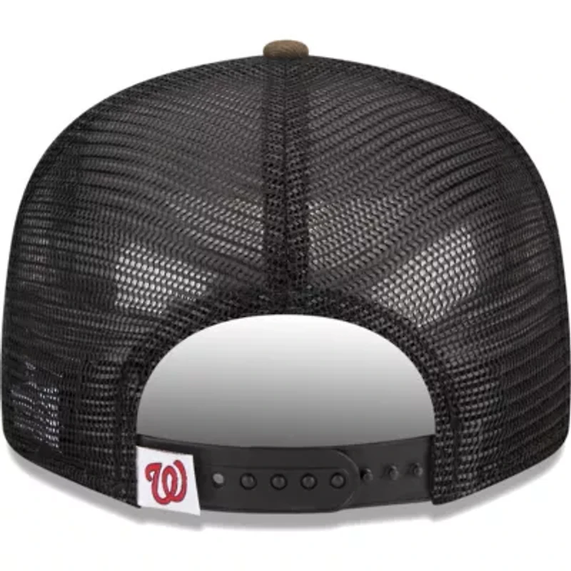 MLB Washington Nationals Woodland Trucker 9FIFTY Snapback Hat
