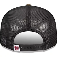 MLB Washington Nationals Woodland Trucker 9FIFTY Snapback Hat