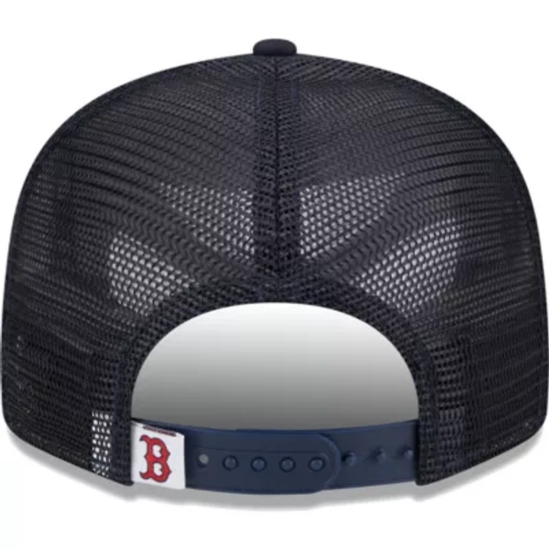 Boston Red Sox MLB Boston Sox Team Color Trucker 9FIFTY Snapback Hat