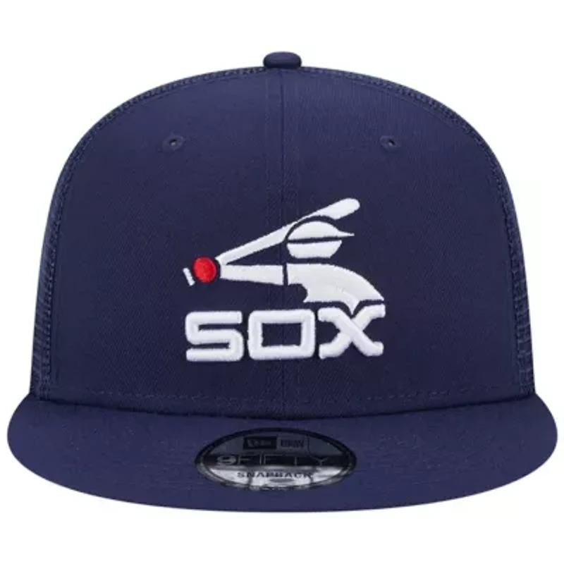 Chicago White Sox MLB Chicago Sox Cooperstown Collection Team Color Trucker 9FIFTY Snapback Hat