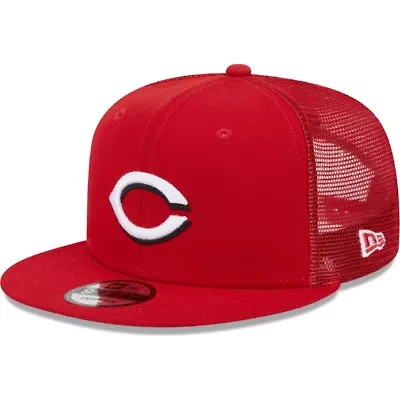 MLB Cincinnati Reds Team Color Trucker 9FIFTY Snapback Hat
