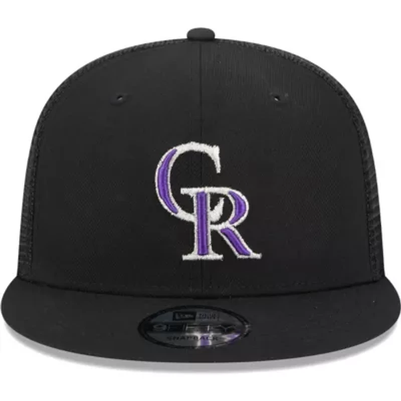 MLB Colorado Rockies Team Color Trucker 9FIFTY Snapback Hat