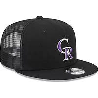 MLB Colorado Rockies Team Color Trucker 9FIFTY Snapback Hat