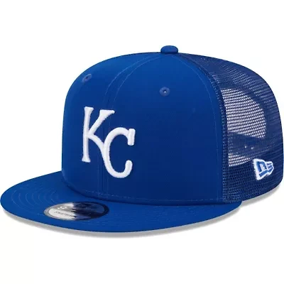 MLB Kansas City Royals Team Color Trucker 9FIFTY Snapback Hat