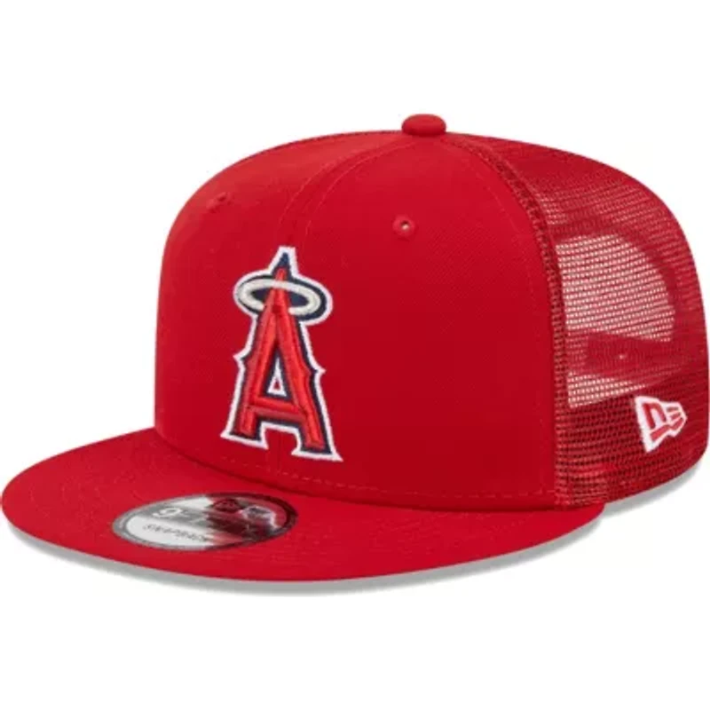 MLB Los Angeles Angels Team Color Trucker 9FIFTY Snapback Hat