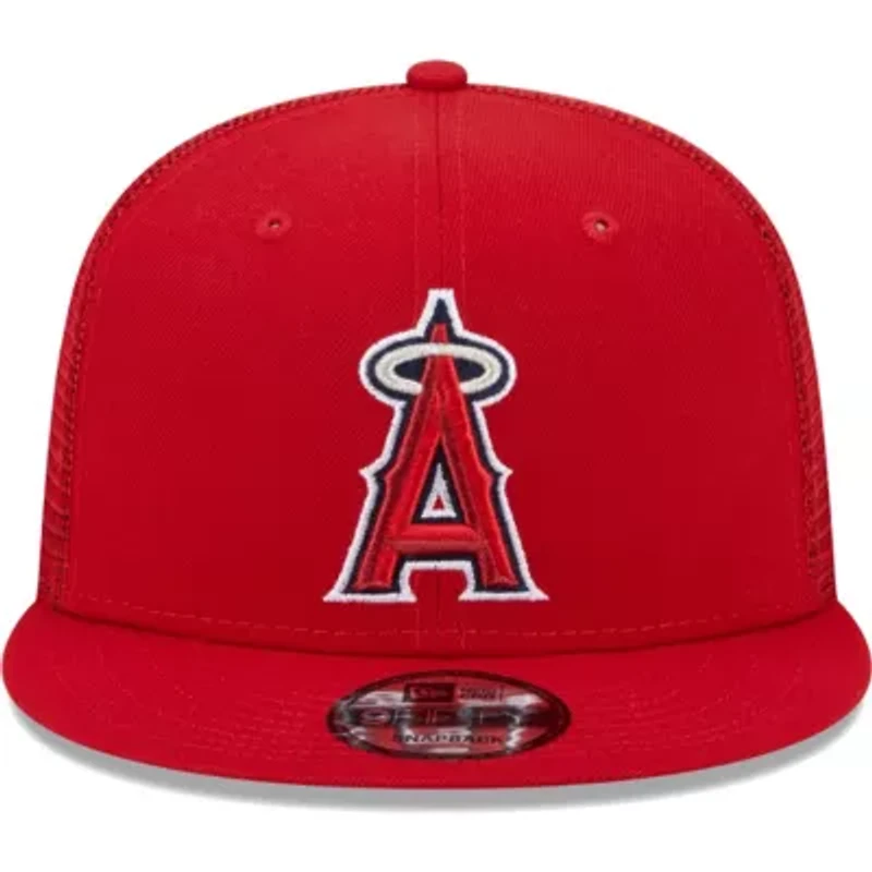 MLB Los Angeles Angels Team Color Trucker 9FIFTY Snapback Hat