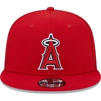 MLB Los Angeles Angels Team Color Trucker 9FIFTY Snapback Hat