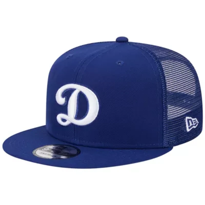 MLB Los Angeles Dodgers D Logo Team Color Trucker 9FIFTY Snapback Hat