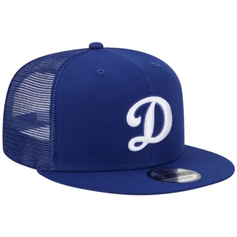 MLB Los Angeles Dodgers D Logo Team Color Trucker 9FIFTY Snapback Hat