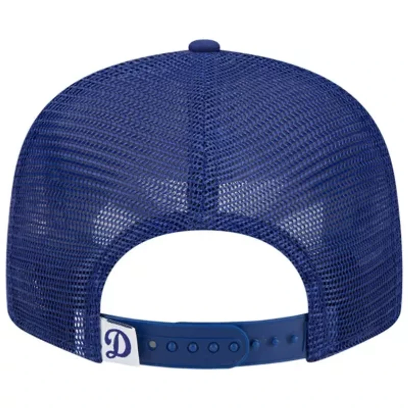 MLB Los Angeles Dodgers D Logo Team Color Trucker 9FIFTY Snapback Hat