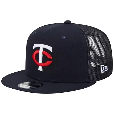 MLB Minnesota Twins Team Color Trucker 9FIFTY Snapback Hat