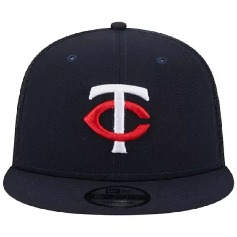 MLB Minnesota Twins Team Color Trucker 9FIFTY Snapback Hat