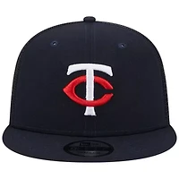 MLB Minnesota Twins Team Color Trucker 9FIFTY Snapback Hat