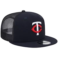 MLB Minnesota Twins Team Color Trucker 9FIFTY Snapback Hat