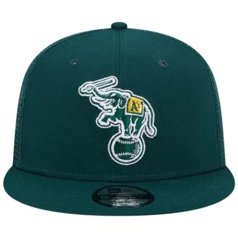 Oakland Athletics MLB Athletics Cooperstown Collection Team Color Trucker 9FIFTY Snapback Hat