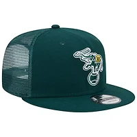 Oakland Athletics MLB Athletics Cooperstown Collection Team Color Trucker 9FIFTY Snapback Hat