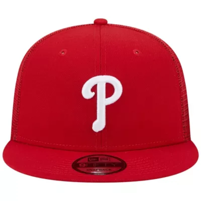 MLB Philadelphia Phillies Team Color Trucker 9FIFTY Snapback Hat