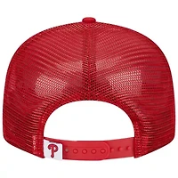MLB Philadelphia Phillies Team Color Trucker 9FIFTY Snapback Hat