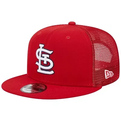 MLB St. Louis Cardinals Team Color Trucker 9FIFTY Snapback Hat