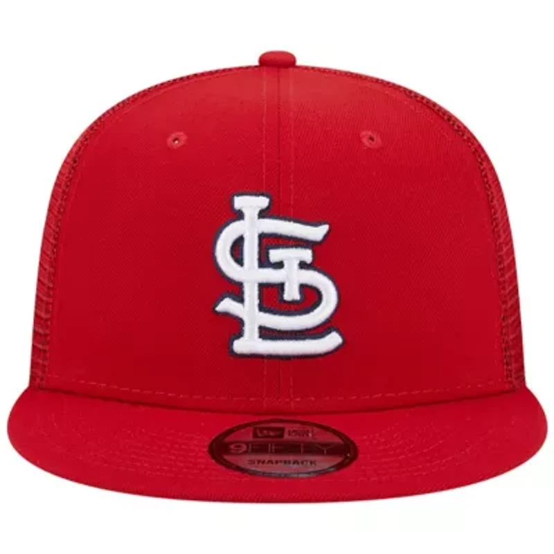 MLB St. Louis Cardinals Team Color Trucker 9FIFTY Snapback Hat