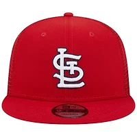 MLB St. Louis Cardinals Team Color Trucker 9FIFTY Snapback Hat