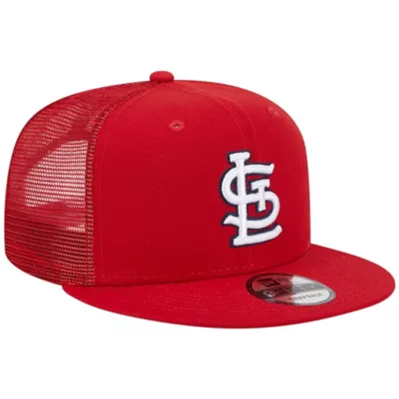 MLB St. Louis Cardinals Team Color Trucker 9FIFTY Snapback Hat