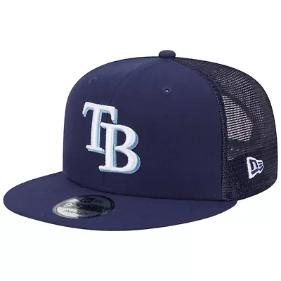 MLB Tampa Bay Rays Team Color Trucker 9FIFTY Snapback Hat