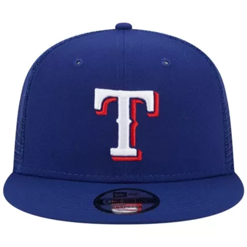 MLB Texas Rangers Team Color Trucker 9FIFTY Snapback Hat