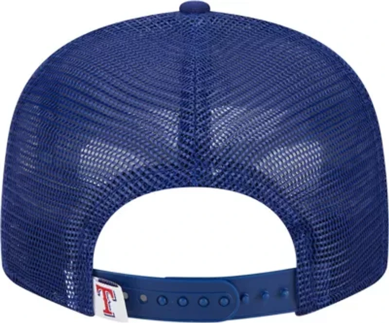 MLB Texas Rangers Team Color Trucker 9FIFTY Snapback Hat