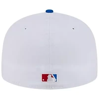 Chicago White Sox MLB White/Red Undervisor 59FIFTY Fitted Hat