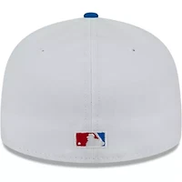 MLB White/Red Los Angeles Dodgers Undervisor 59FIFTY Fitted Hat