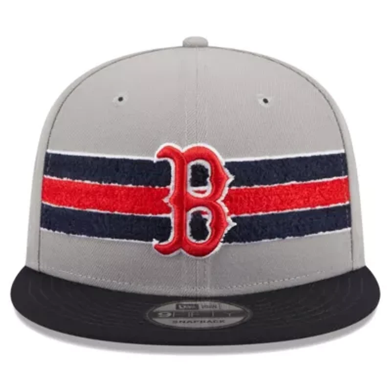 Boston Red Sox MLB Gray/Navy Boston Sox Band 9FIFTY Snapback Hat