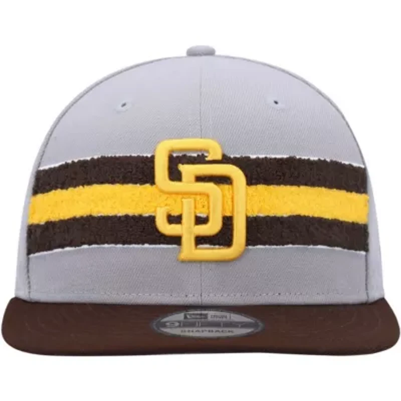 MLB Gray/Brown San Diego Padres Band 9FIFTY Snapback Hat