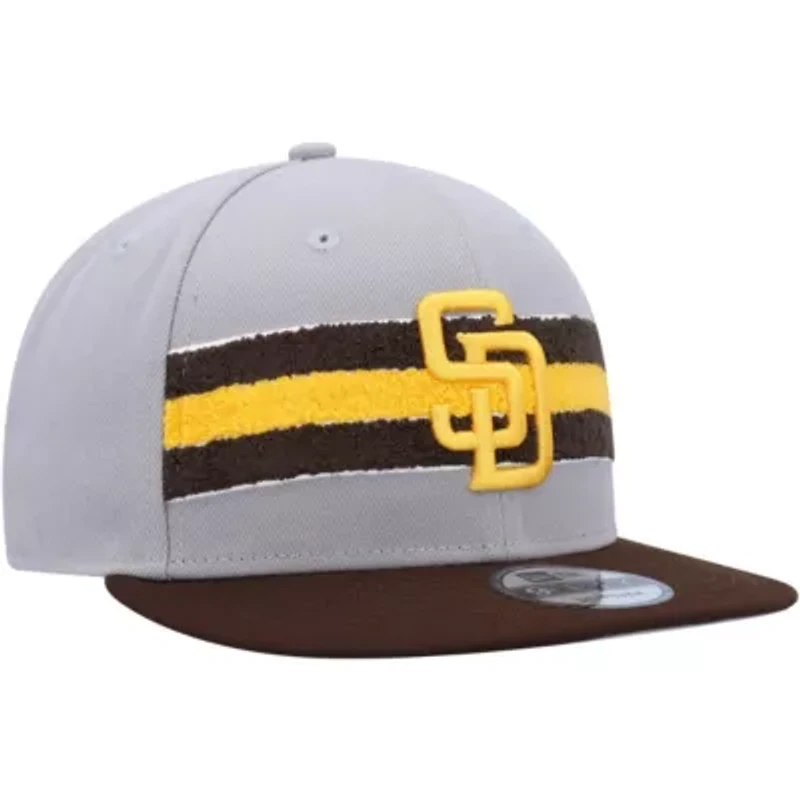 MLB Gray/Brown San Diego Padres Band 9FIFTY Snapback Hat