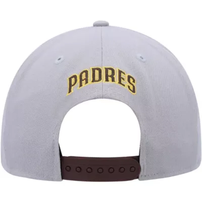 MLB Gray/Brown San Diego Padres Band 9FIFTY Snapback Hat