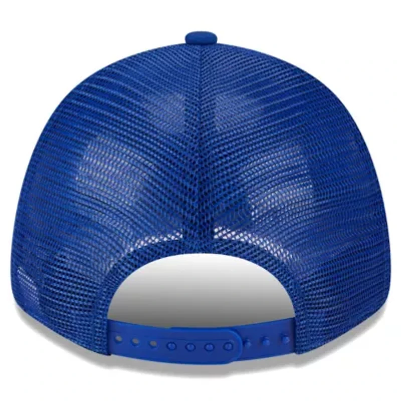 NBA Golden State Warriors Plate Oversized Patch Trucker 9FORTY Adjustable Hat