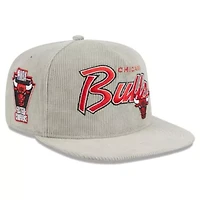 NBA Chicago Bulls The Golfer Corduroy 9FIFTY Snapback Hat