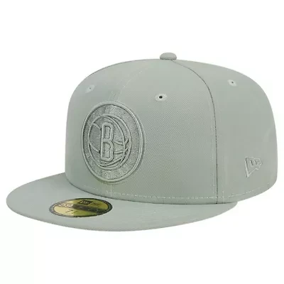 NBA Light Brooklyn Nets Sage Color Pack 59FIFTY Fitted Hat