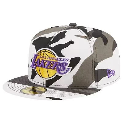 NBA Los Angeles Lakers Snow 59FIFTY Fitted Hat
