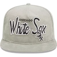 Chicago White Sox MLB Chicago Sox Corduroy Golfer Adjustable Hat