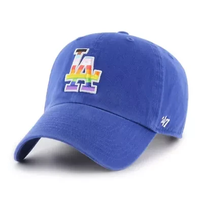 MLB Los Angeles Dodgers Team Pride Clean Up Adjustable Hat