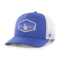 MLB Royal/White Los Angeles Dodgers Burgess Trucker Snapback Hat