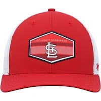 MLB Red/White St. Louis Cardinals Burgess Trucker Snapback Hat