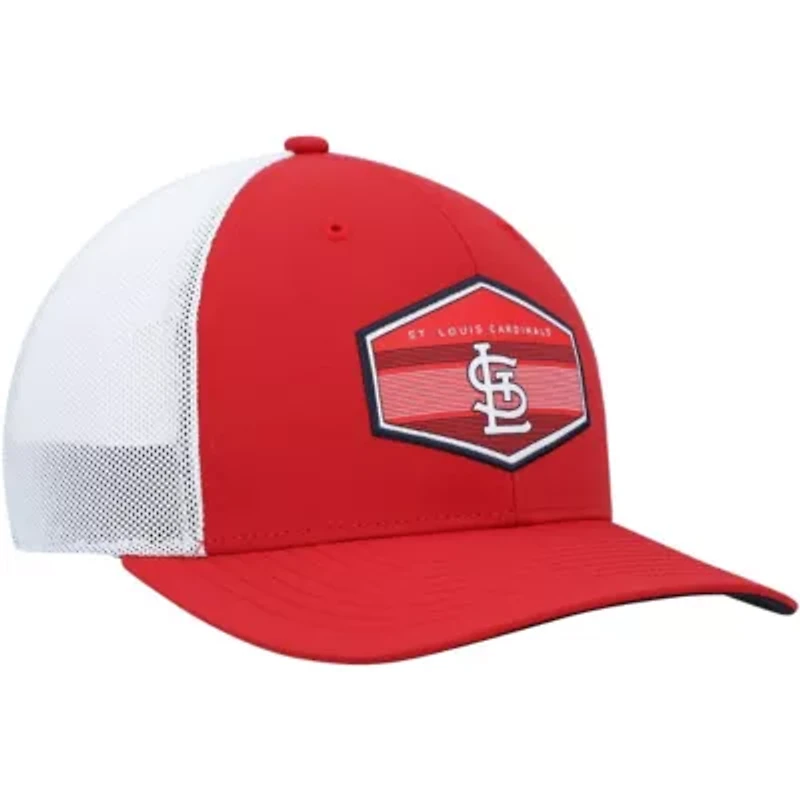 MLB Red/White St. Louis Cardinals Burgess Trucker Snapback Hat