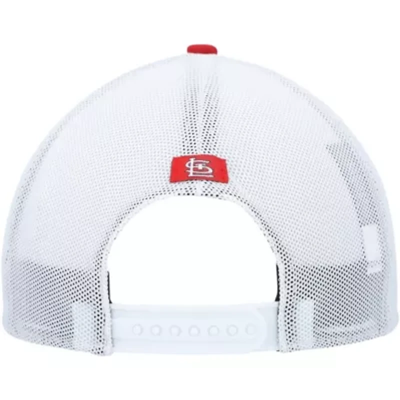 MLB Red/White St. Louis Cardinals Burgess Trucker Snapback Hat